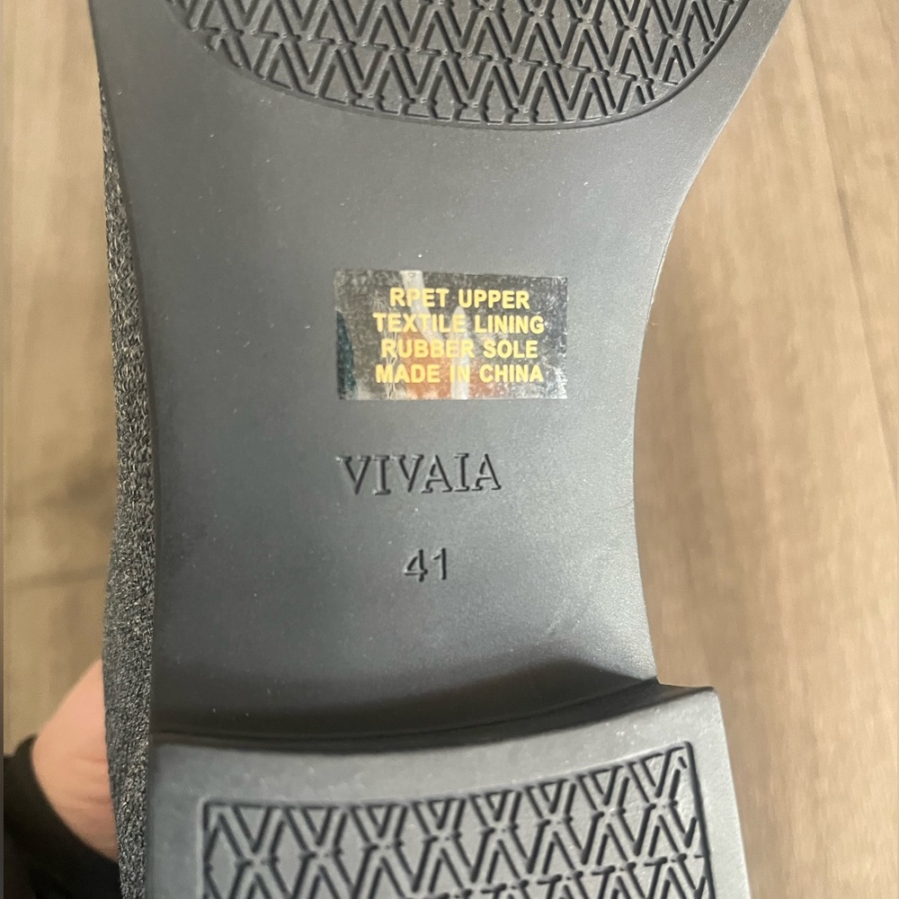 NEW VIVAIA Square-Toe Water-Repellent Ankle Boots (Ryan Pro) 9.5 (41) rich grey - Picture 7 of 12